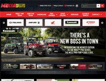 Tablet Screenshot of megamotorsports.net